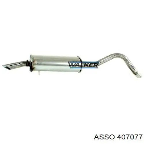 Выхлоп задний Asso 407077 цена, от 51.31 USD