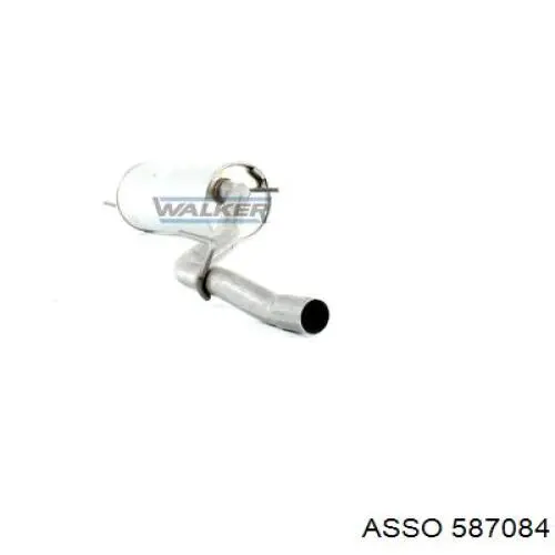 Глушитель  Asso 587084