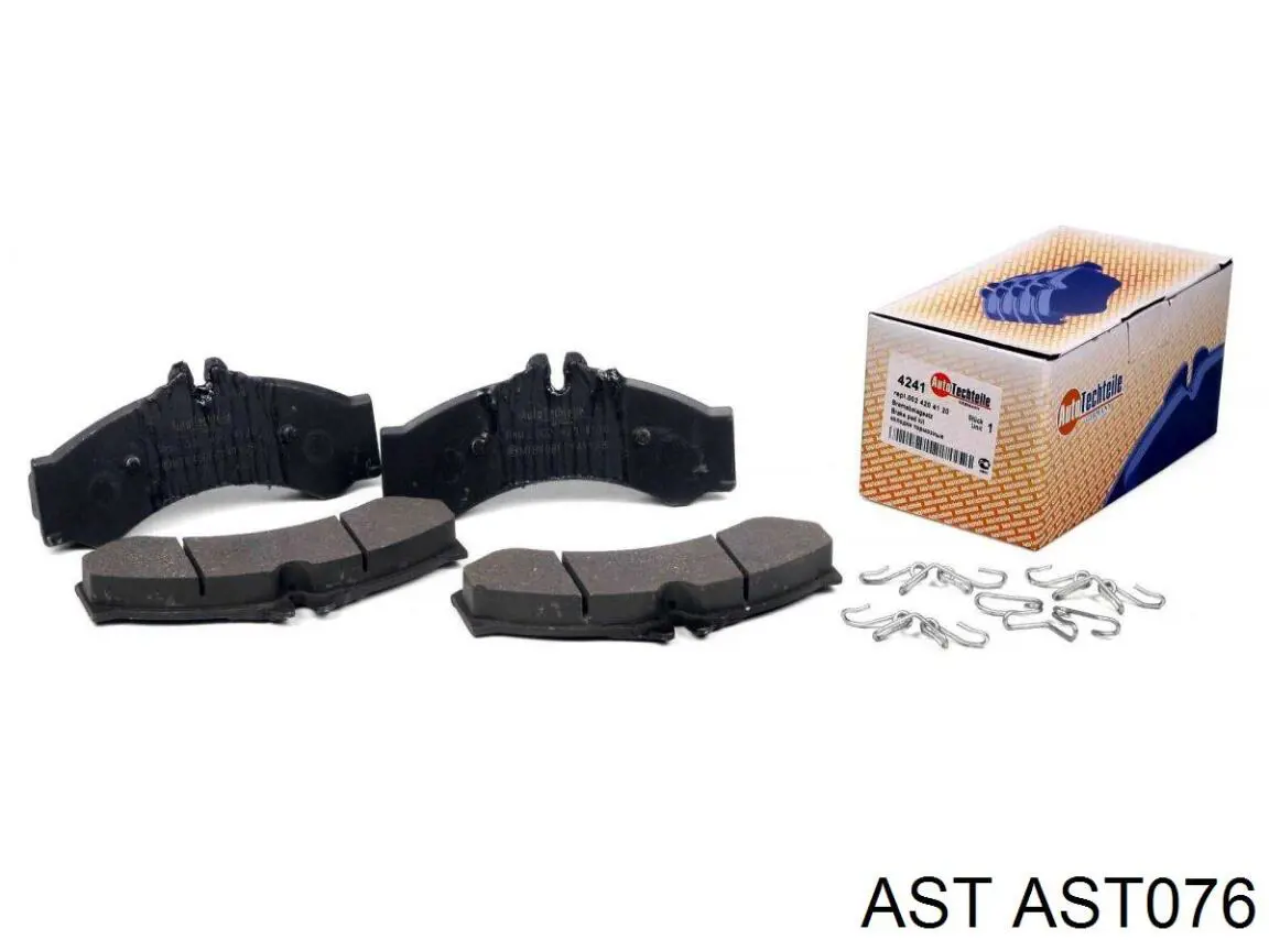 Купить AST076 AST Колодки тормозные