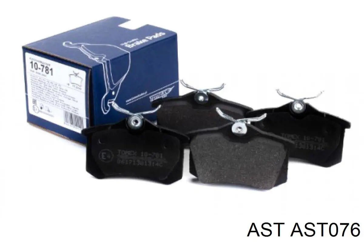 AST076 AST Колодки передние