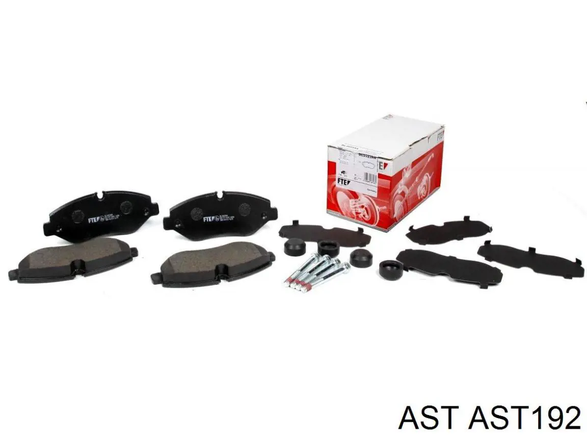 Купить AST192 AST Колодки тормозные