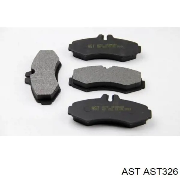 AST326 AST Колодки тормозные дисковые комплект