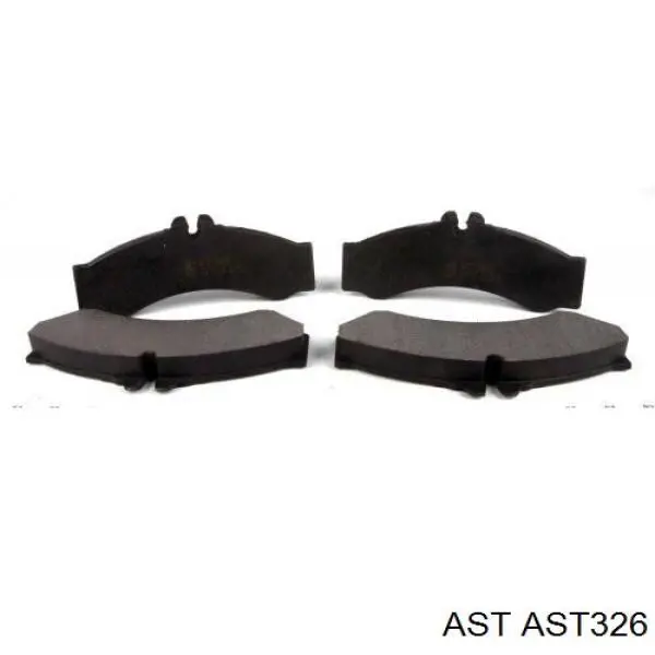 Колодки дисковые  AST AST326 цена, от 15.09 USD