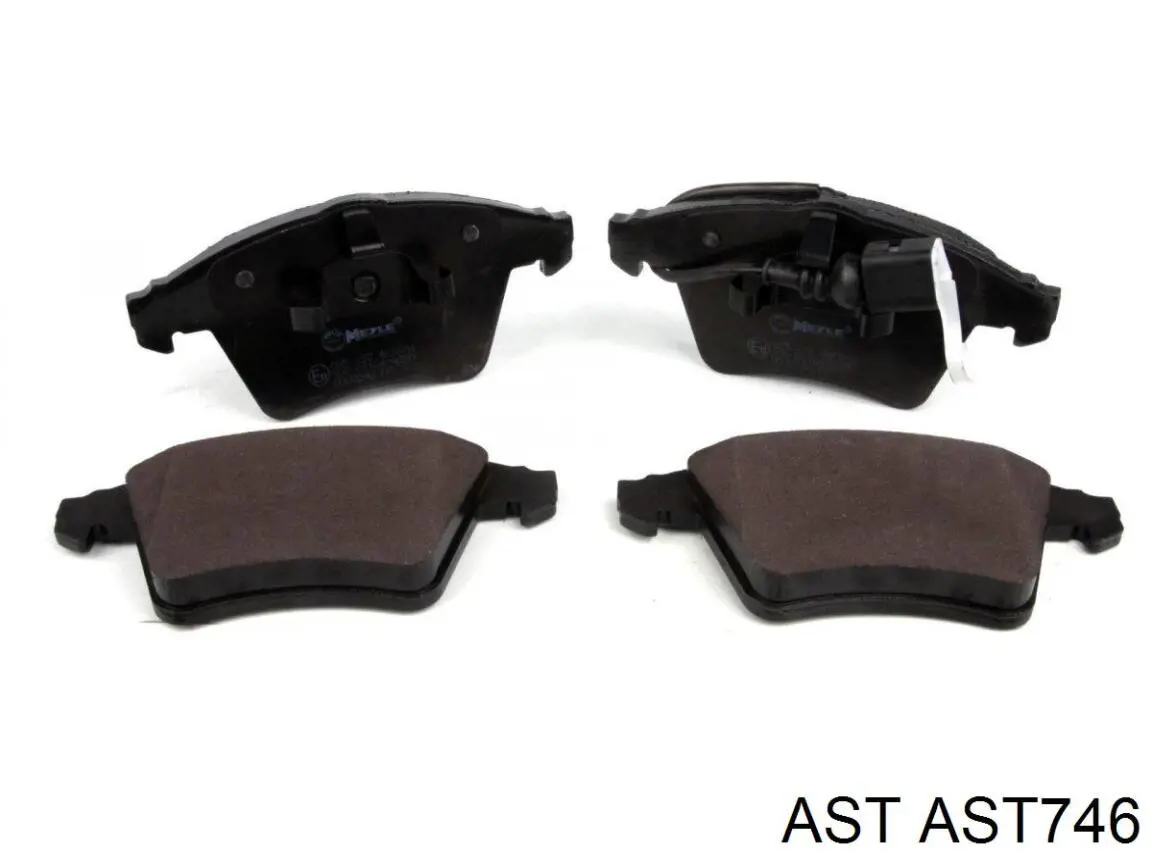 AST746 AST Колодки передние