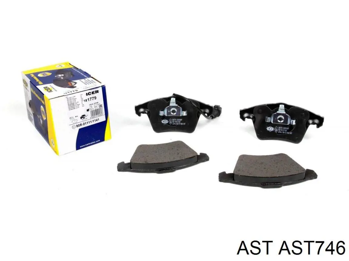 Колодки AST AST746 цена, от 23.18 USD