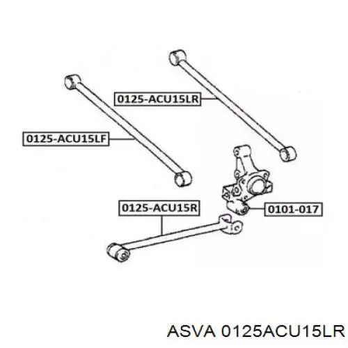 57-02307A-SX Stellox тяга поперечная задней подвески