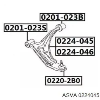 Правый рычаг передней нижней подвески Nissan/Infiniti 545002U001 цена, от 49.85 USD