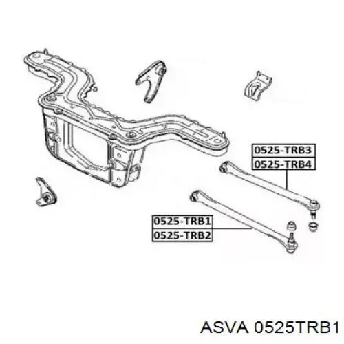 4591992 Ford Рычаг задней подвески нижний, левый