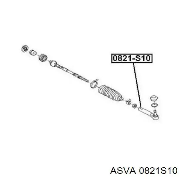 VKDY818000 SKF Наружный наконечник рулевой тяги