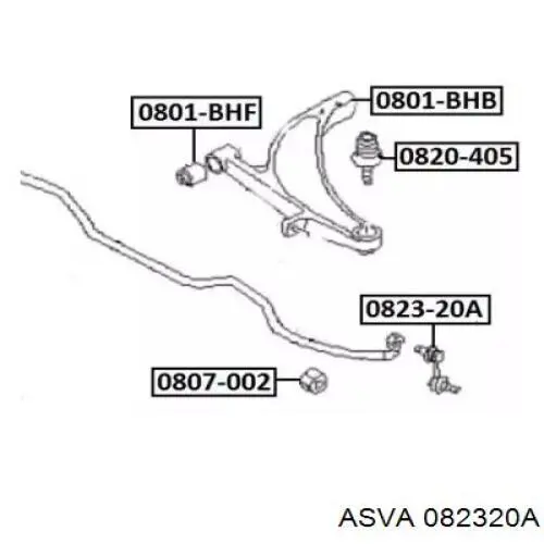 Купить 20420AA000 Subaru Амортизационная стойка