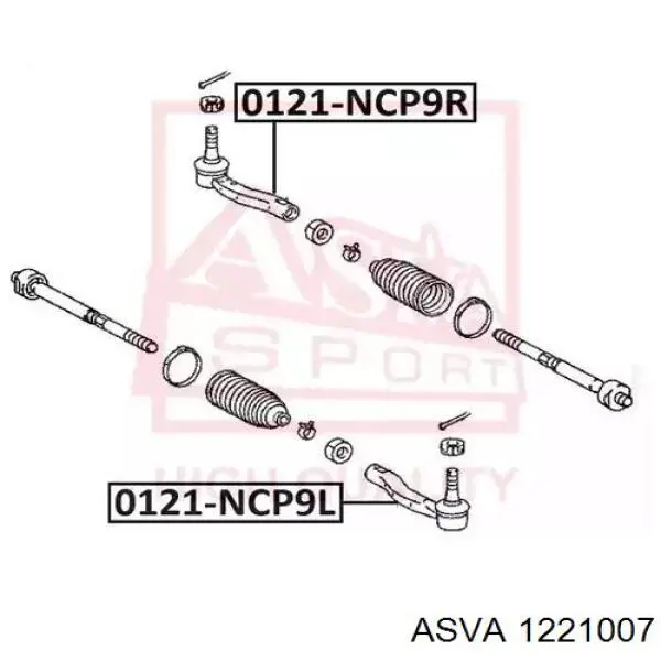 Купить 5682029500 Hyundai/Kia Наконечник рулевой тяги, внешний