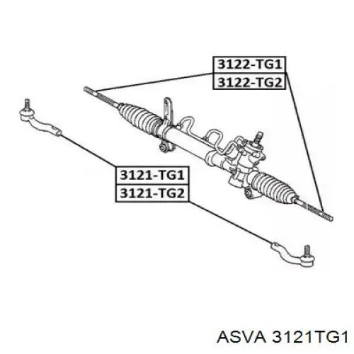 Рулевой наконечник Market (OEM) T113401050BB цена, от 9.93 USD