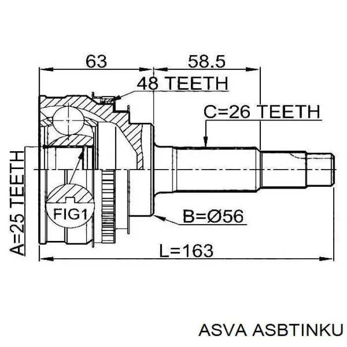 Купить 044370K030 Toyota Пыльник гранаты внутренний, передней полуоси