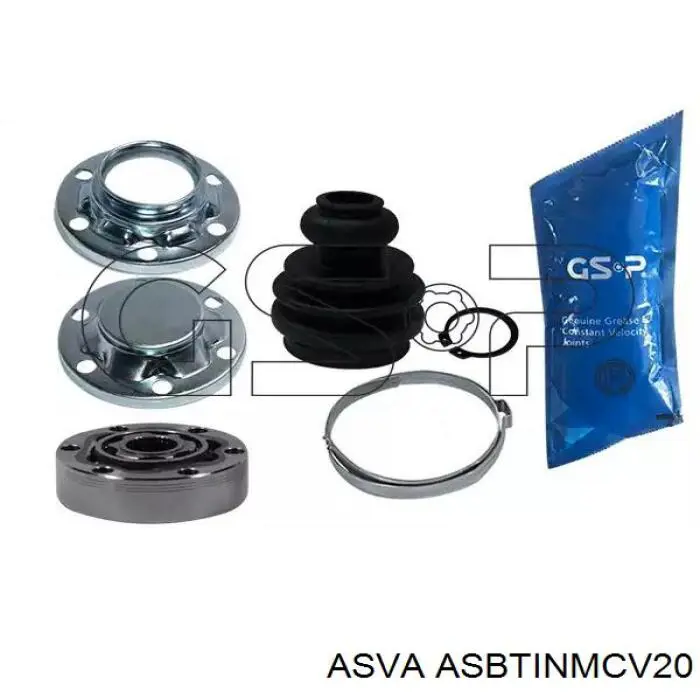 Пыльник ШРУСа внутренний, передней полуоси Asva ASBTINMCV20