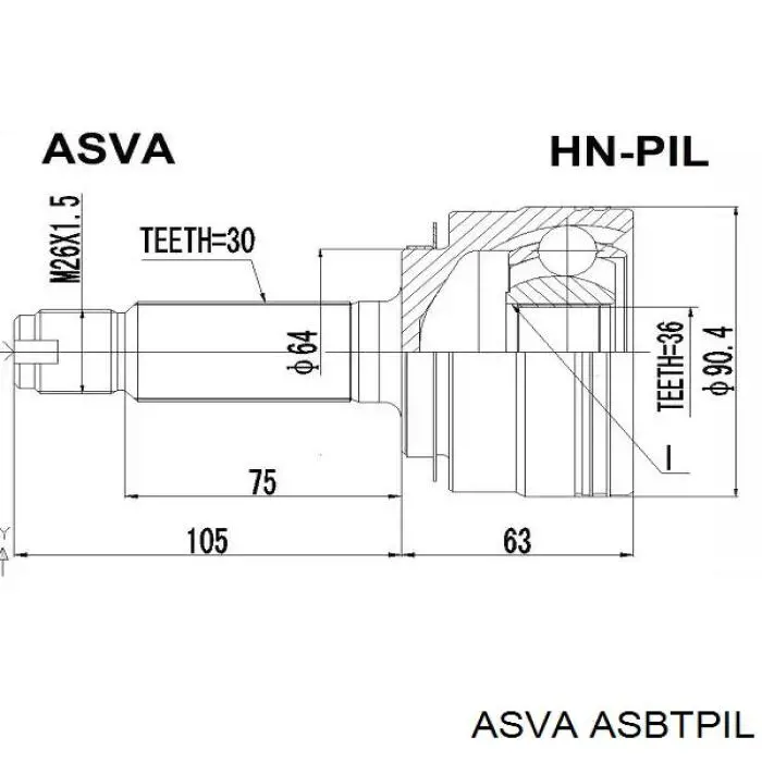 Пыльник ШРУСа наружный DX877 Mevotech