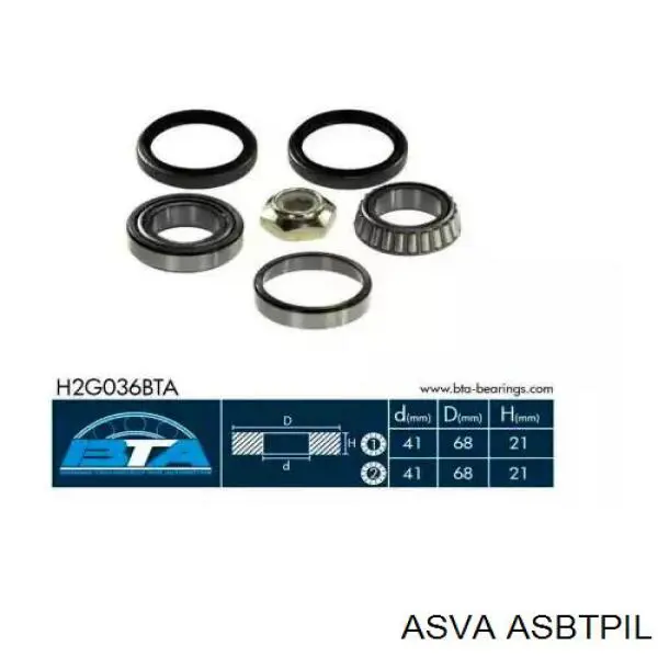 Купить ASBTPIL Asva Пыльник гранаты наружный, передний