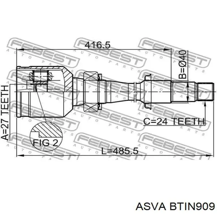 Пыльник шарнира угловых скоростей внутренний передний правый Toyota 443828040 цена, от 17.91 USD