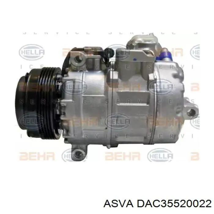 DAC35520022 Asva Подшипник муфты компрессора кондиционера