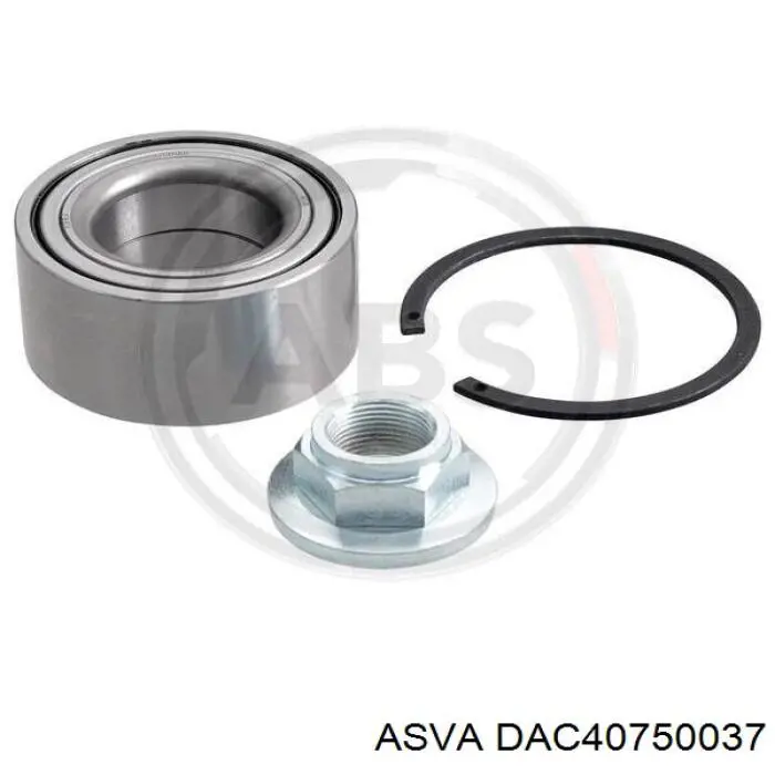 Подшипник задней ступицы DAC40750037 Asva