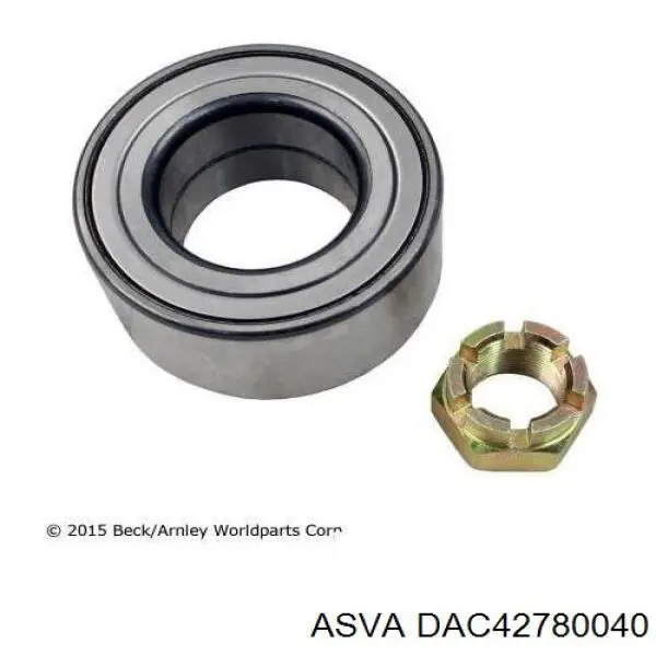 DAC42780040 Asva Подшипник ступицы передней