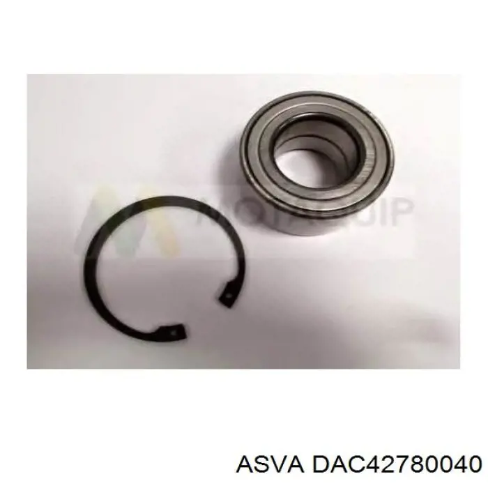 Комплект подшипника ступицы колеса Asva DAC42780040 цена, от 18.90 USD