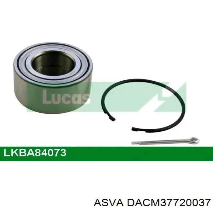 Купить DACM37720037 Asva Подшипник передней ступицы