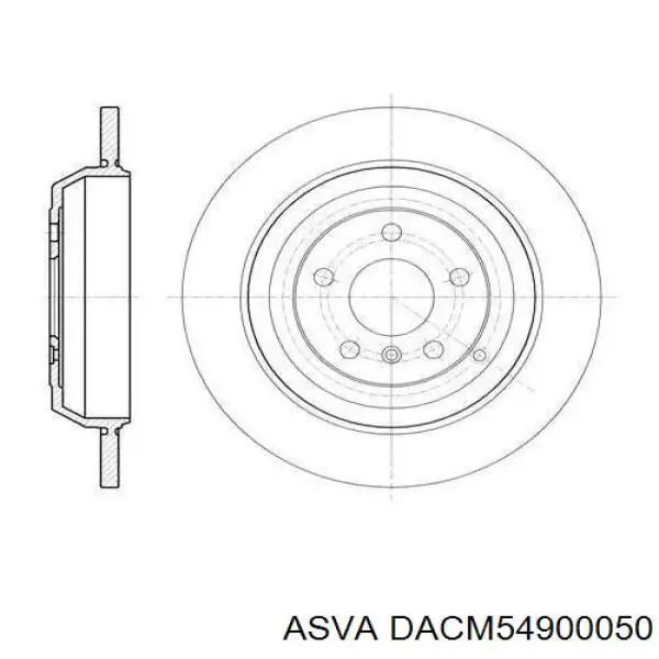 Купить W413573 Denckermann Подшипник ступицы передней/задней