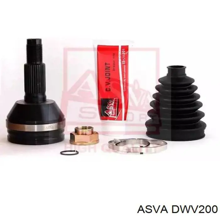 DWV200 Asva шрус наружный передний