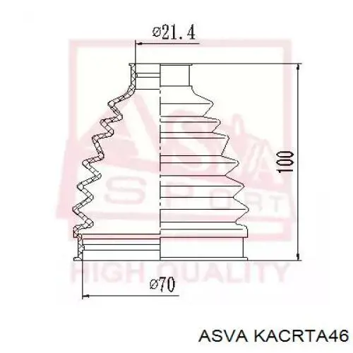 KACRTA46 Asva Наружная граната