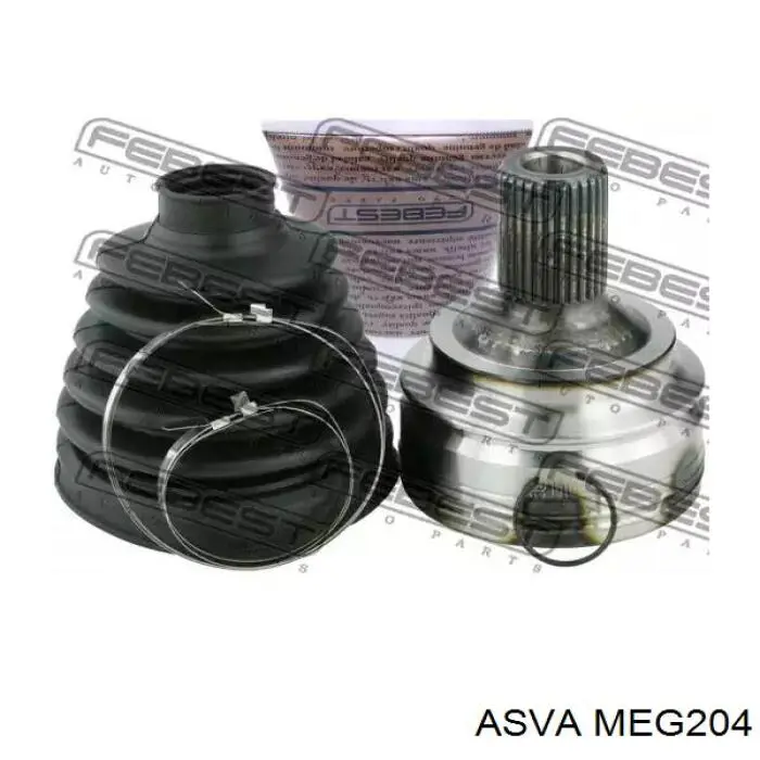MEG204 Asva Полуось передняя, правая