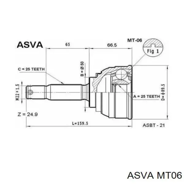 ШРУС внешний передний, правый Pascal G15003 цена, от 28.72 USD
