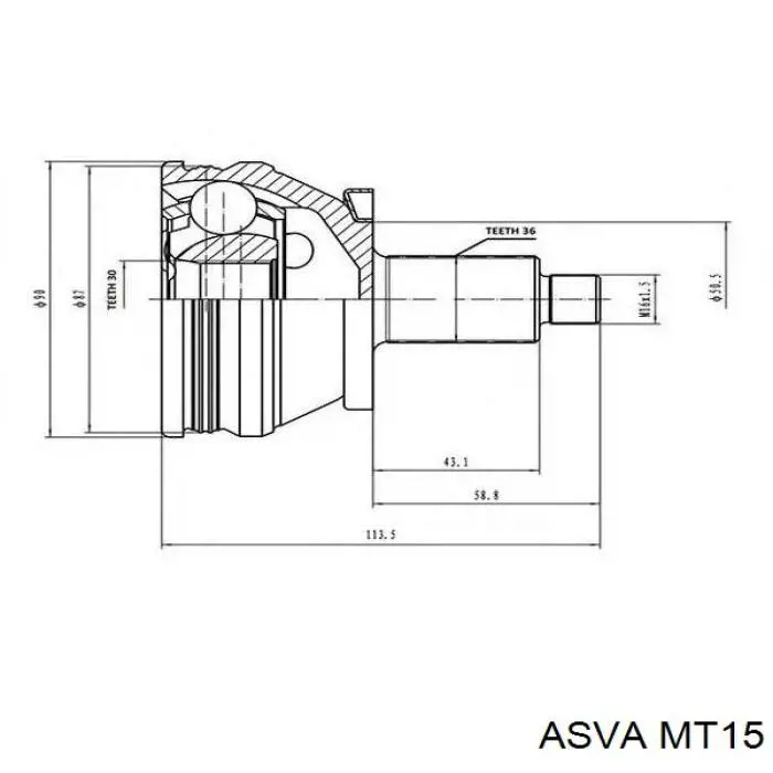 Купить 607332 Cifam Внешняя граната