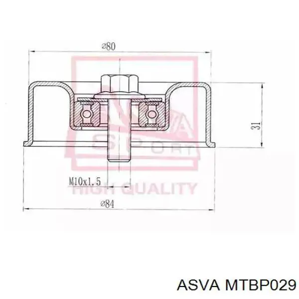 Натяжной ролик 331316171346 Magneti Marelli