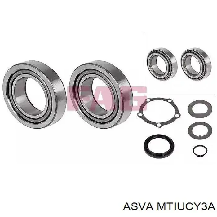 ШРУС внутренний правый MTIUCY3A Asva