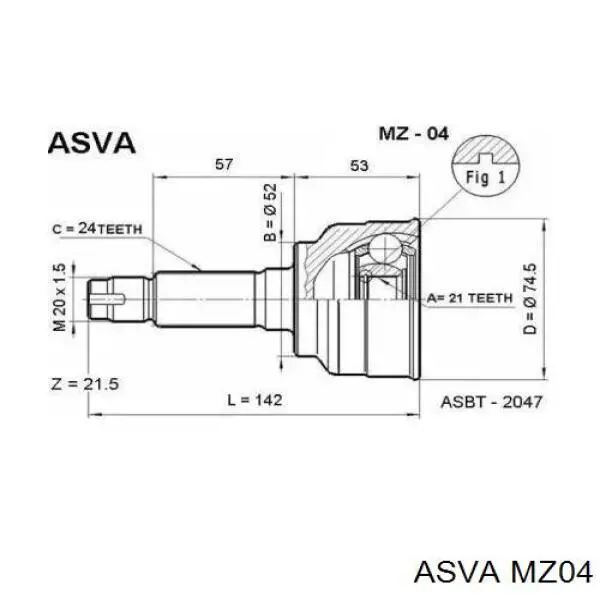Граната колесная Asva MZ04 цена, от 28.73 USD
