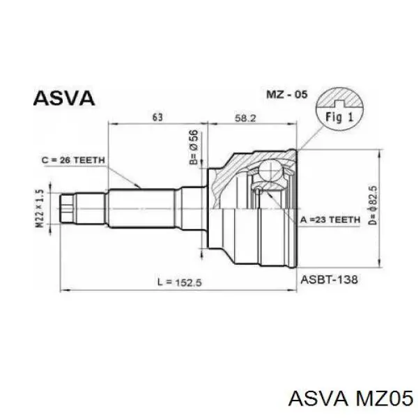 Граната колесная Asva MZ05 цена, от 148.24 USD