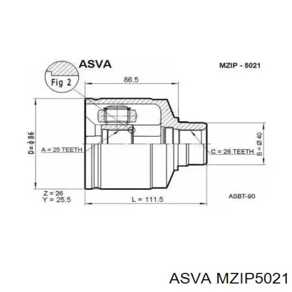 MZIP5021 Asva
