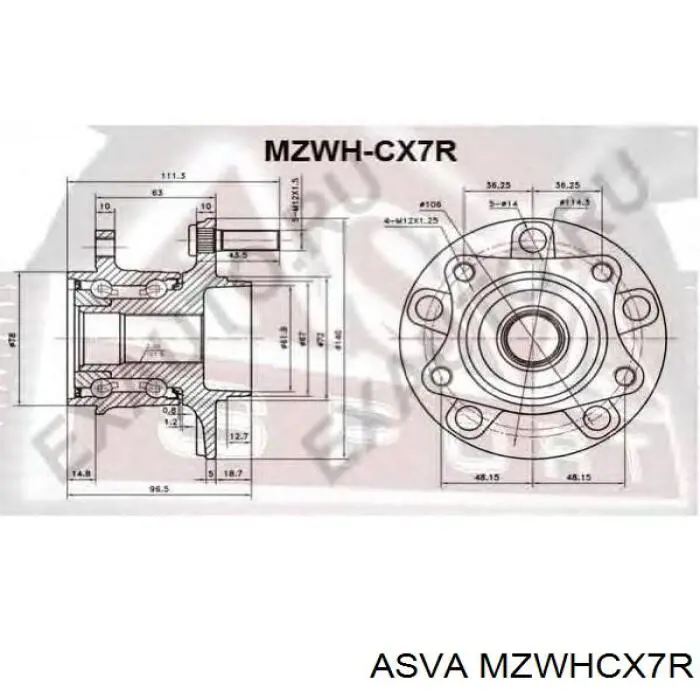 Купить 3DACF038D5DAM Koyo Задняя шпиндель