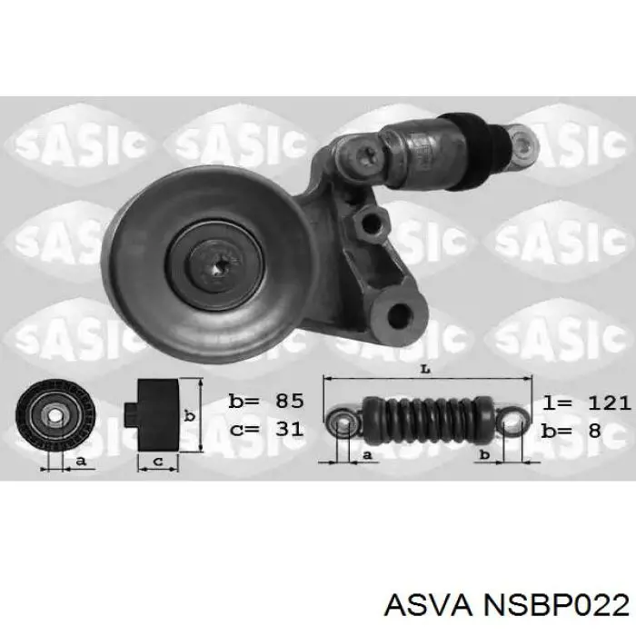 Натяжитель приводного ремня NSBP022 Asva