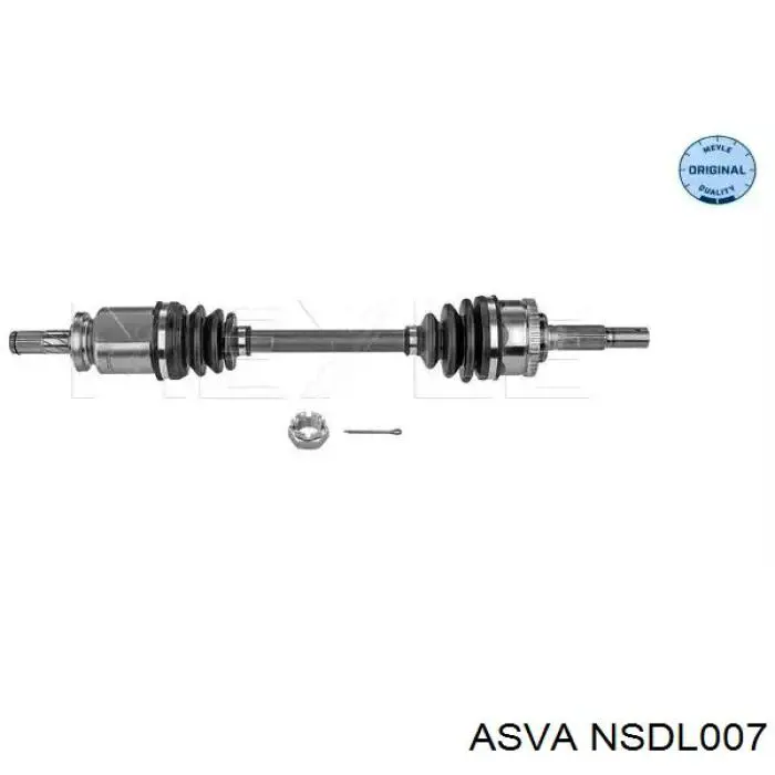 NSDL007 Asva Полуось передняя левая