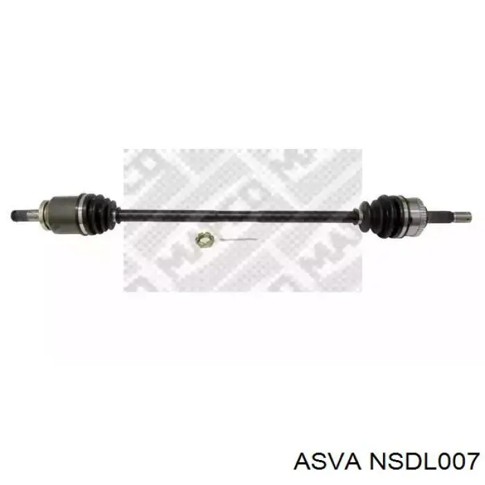 Левая полуось NSDL007 Asva