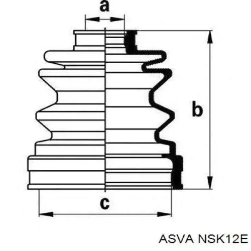 Купить NSK12E Asva Внешняя граната