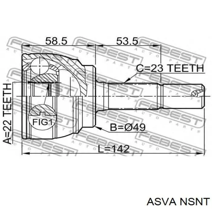 Граната колесная Asva NSNT цена, от 34.17 USD
