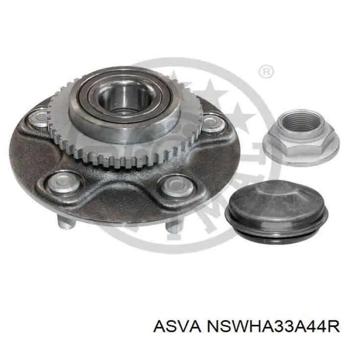 Купить NSWHA33A44R Asva Задняя шпиндель