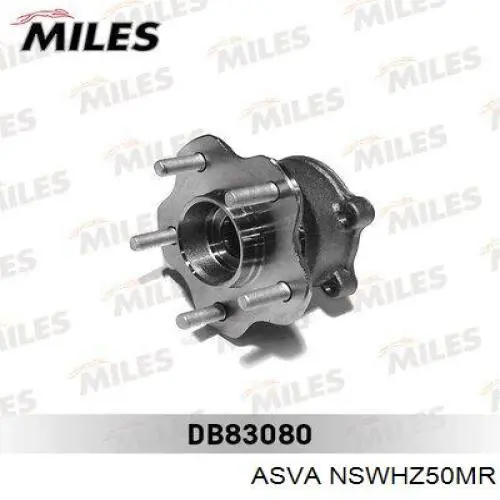 Ступицы задних колес Asva NSWHZ50MR цена, от 76.22 USD