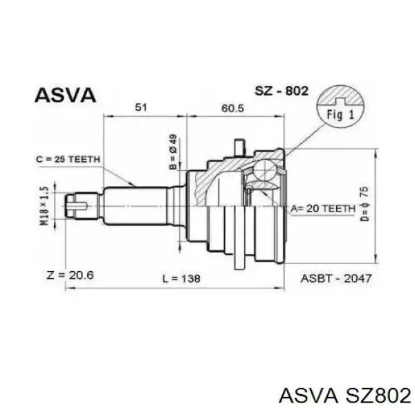 Граната колесная Japan Parts GI819 цена, от 27.56 USD
