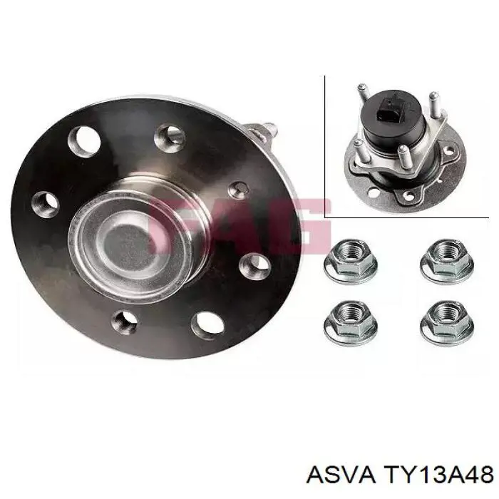 ШРУС наружный передний TY13A48 Asva
