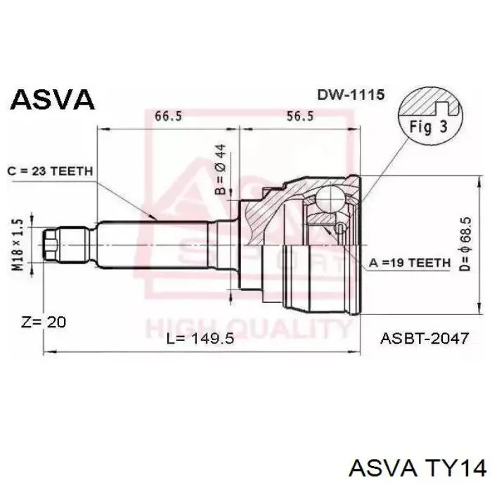 Граната колесная Asva TY14 цена, от 42.70 USD
