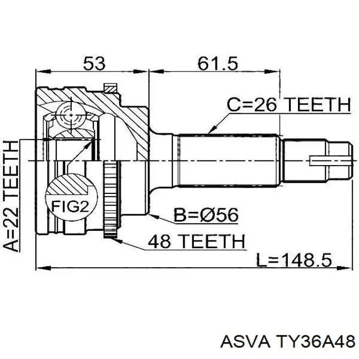 TO010A48 HDK Наружная граната