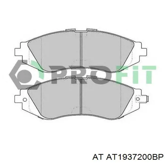 Передние тормозные колодки AT1937200BP AT